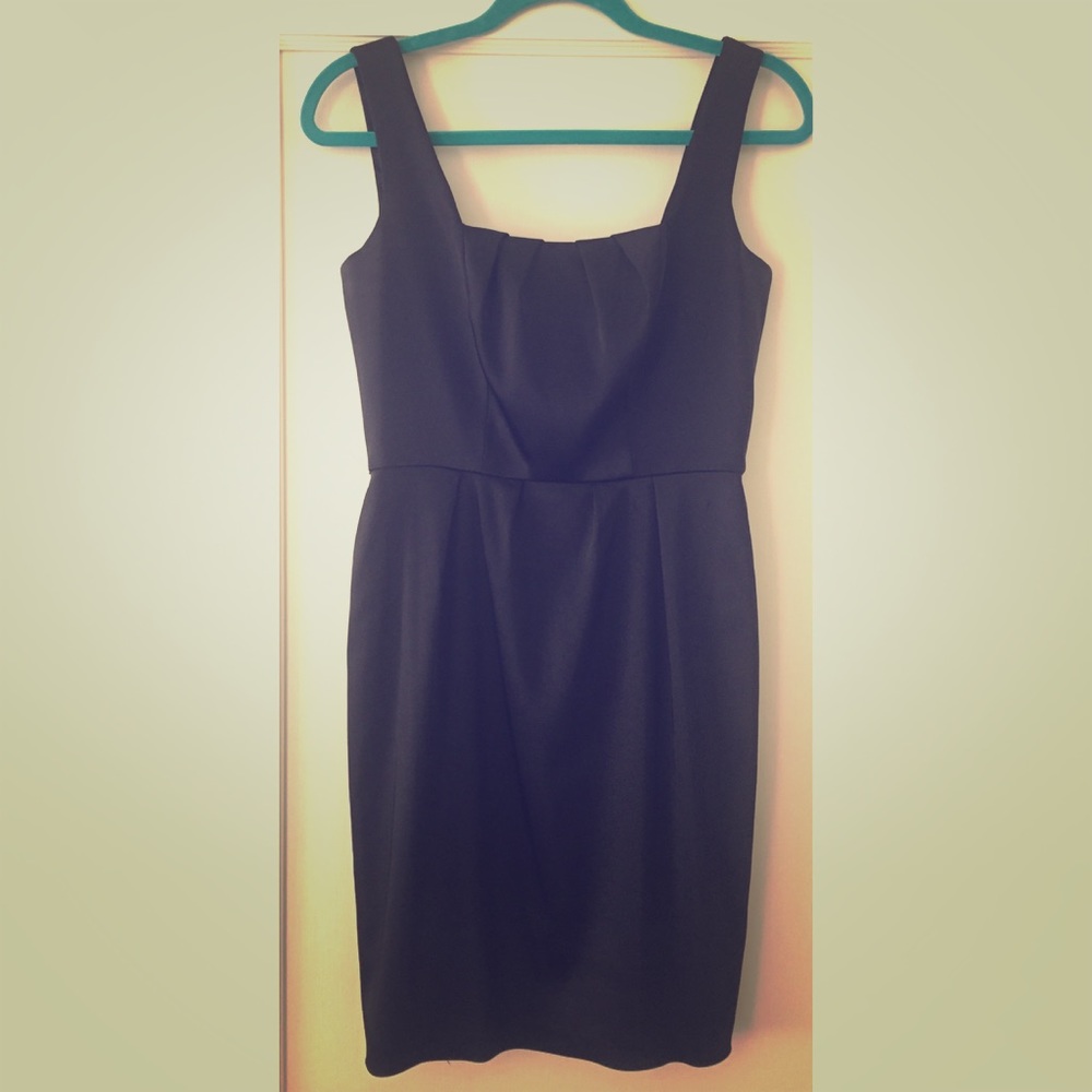 White House/Black Market satin dress, size 2